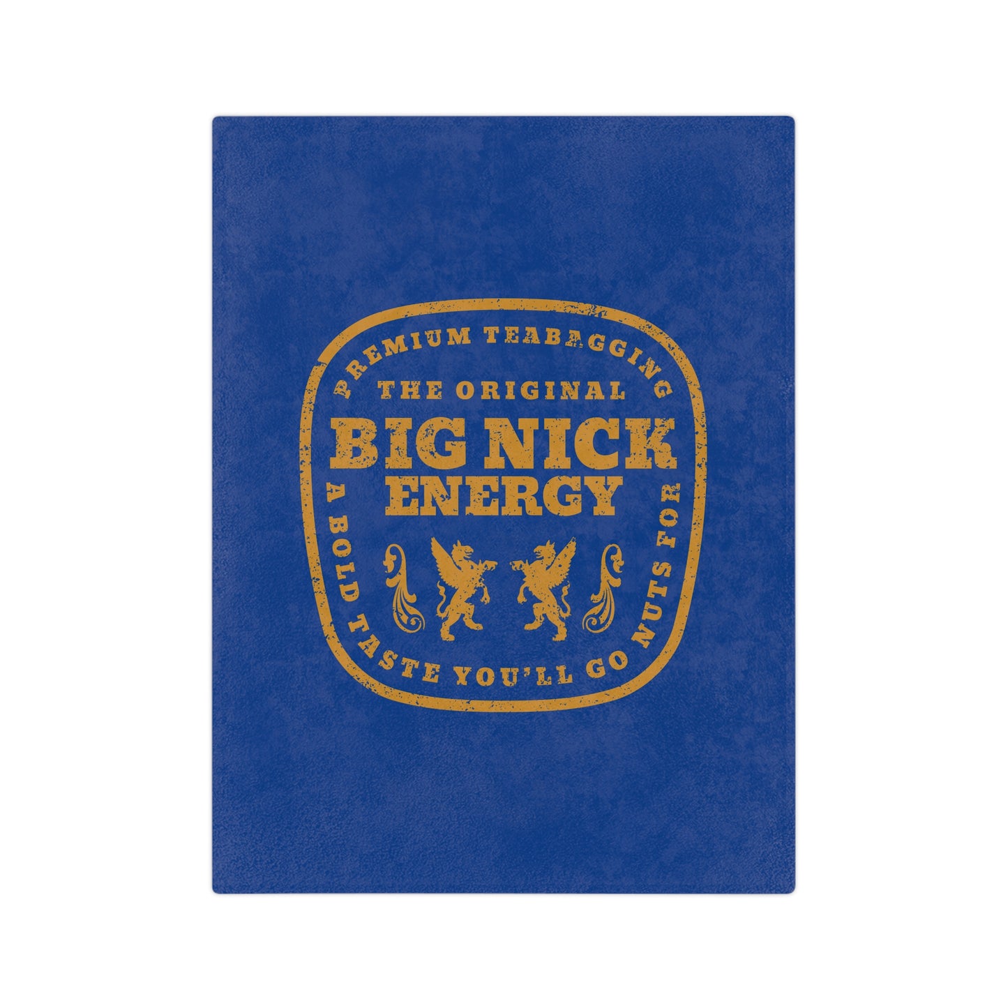 Big Nick Energy Signature Label Microfiber Blanket