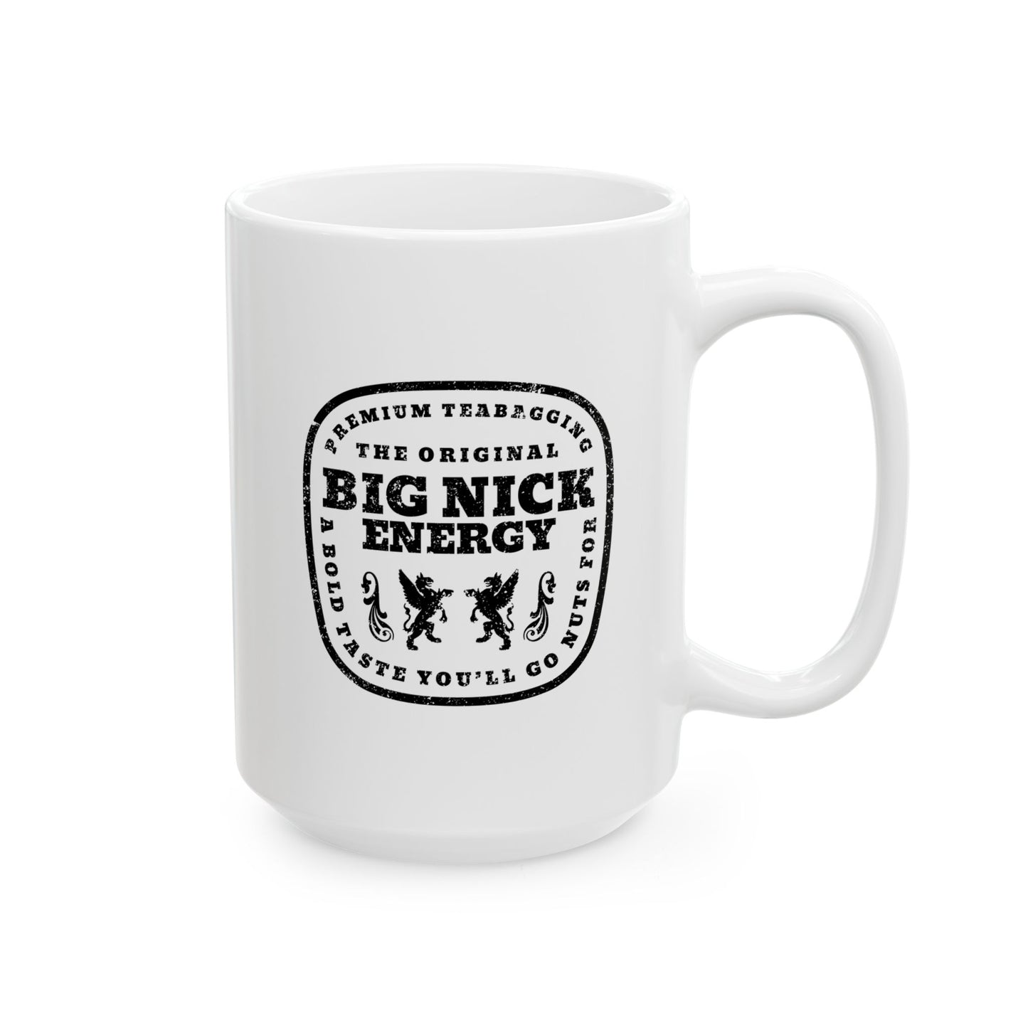 Big Nick Energy Signature Label Mug