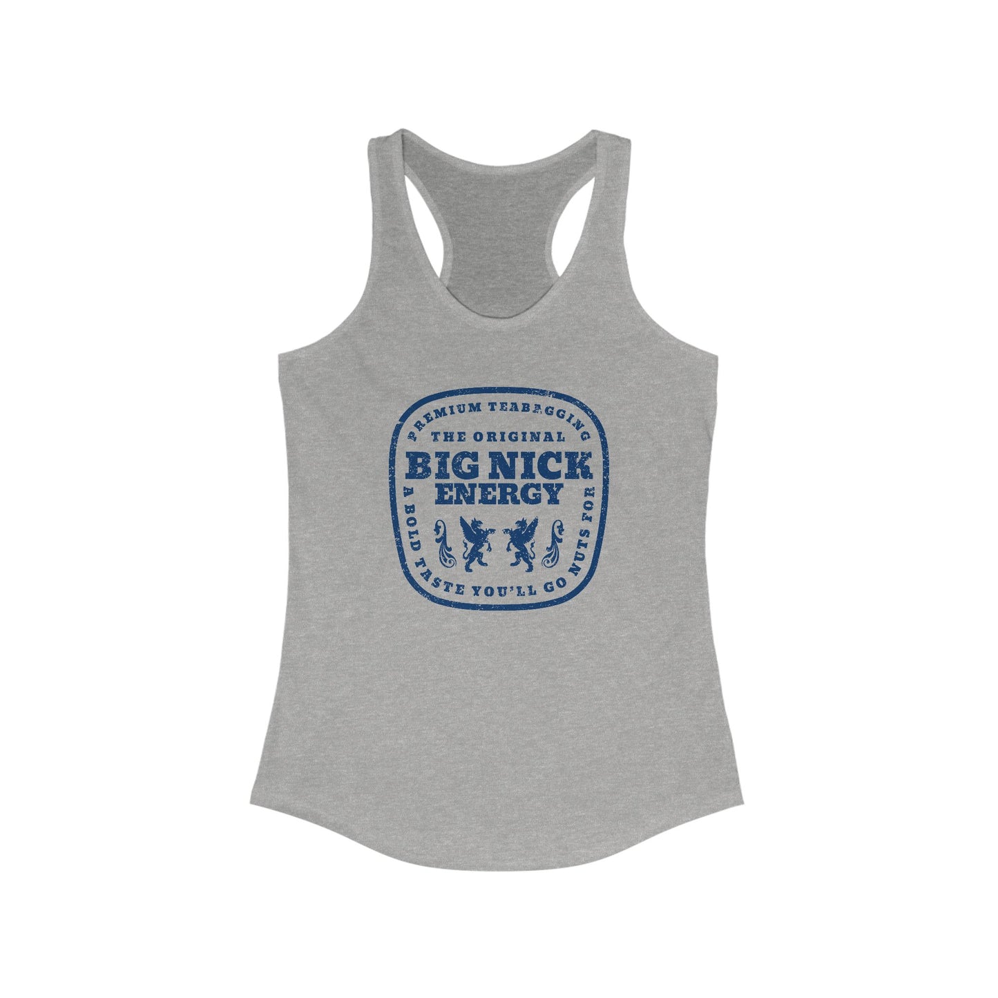 Big Nick Energy Signature Label Racerback Tank