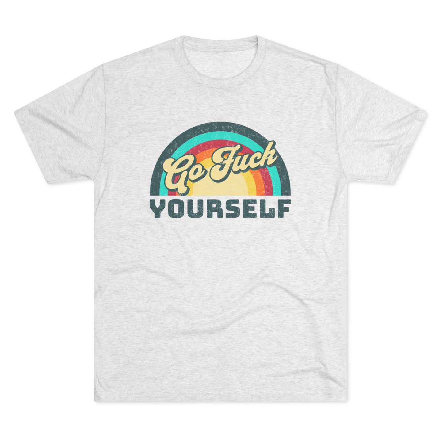 Bless Your Heart Rainbow Triblend