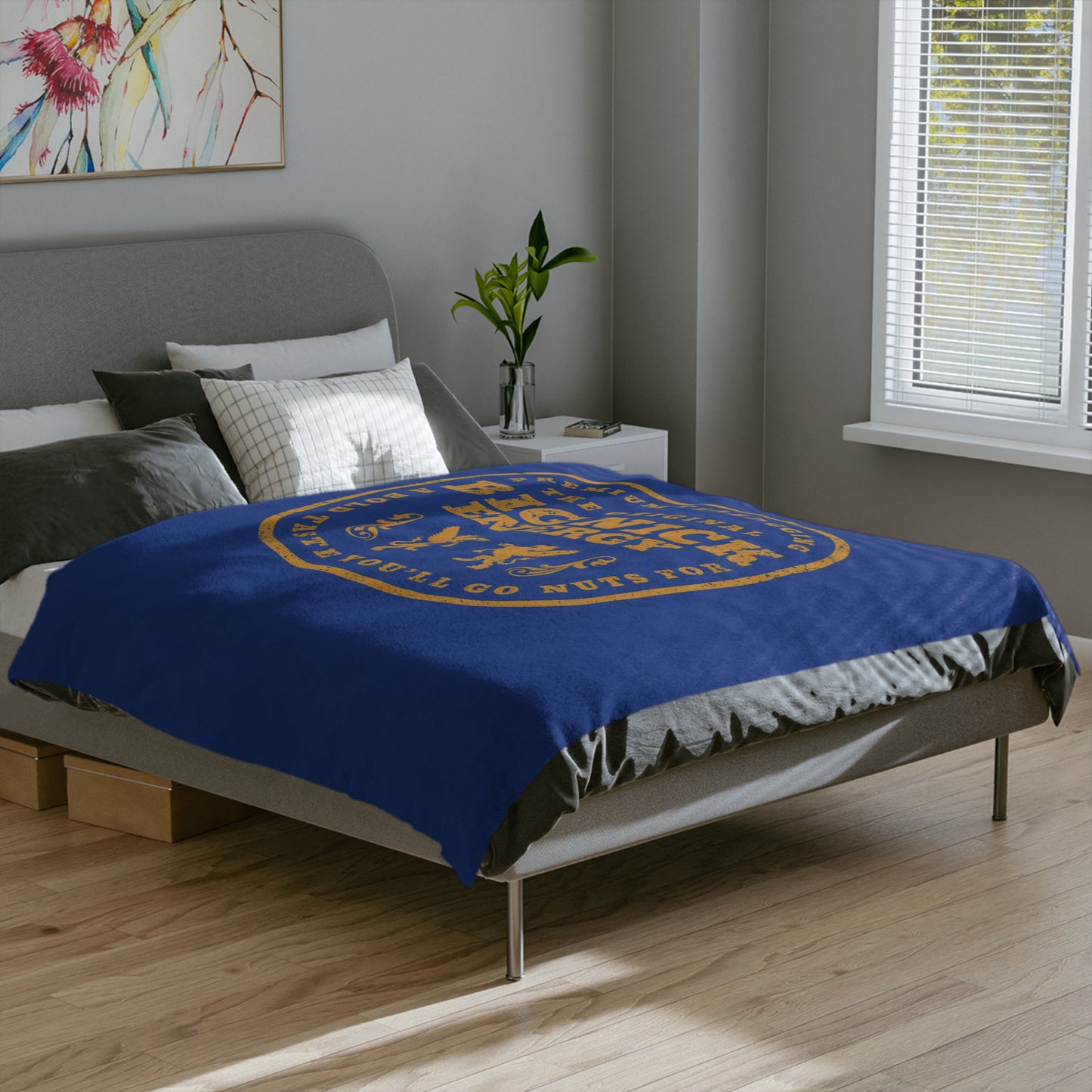 Big Nick Energy Signature Label Microfiber Blanket
